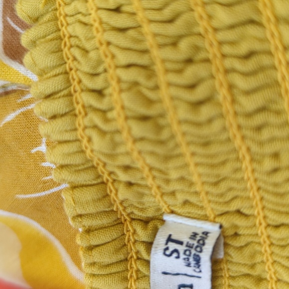 Abercrombie + Fitch Linen Blend Button Front Maxi Dress ST - Picture 14 of 15